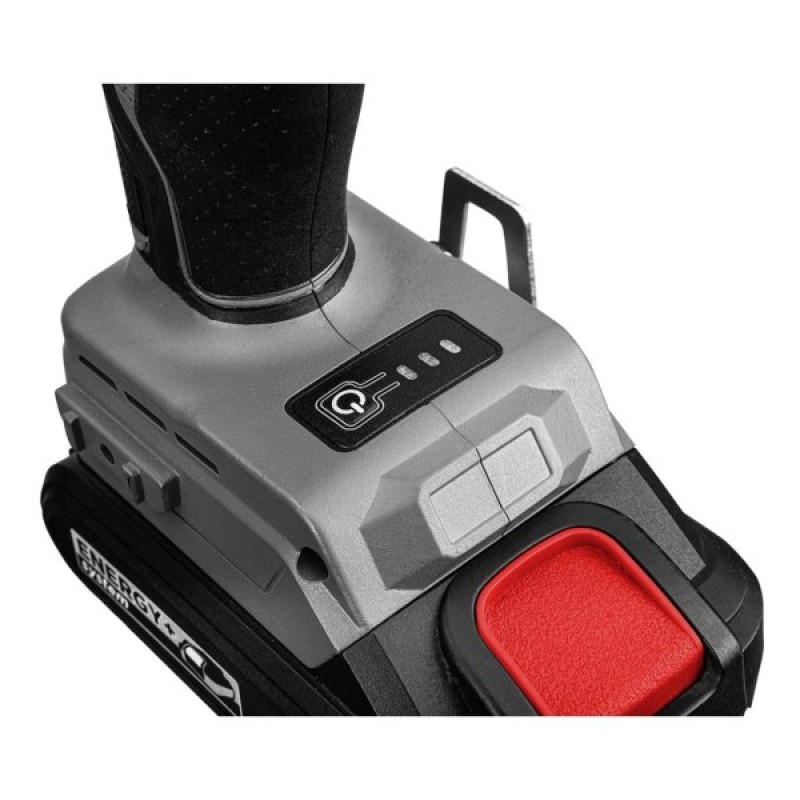 Гайковерт Energy+ 18V, безщітковий, 2600об/хв, 450Нм, 1/2", 3 швидкості, 1.24кг (без АКБ та ЗП) Graphite (58G038)