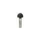 Фреза Bosch Professional галтельна, Std, S8, R10, D20, L12.4 (2.608.628.370)