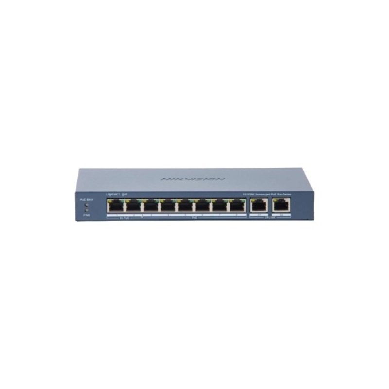 Комутатор мережевий Hikvision DS-3E0310HP-E(C)