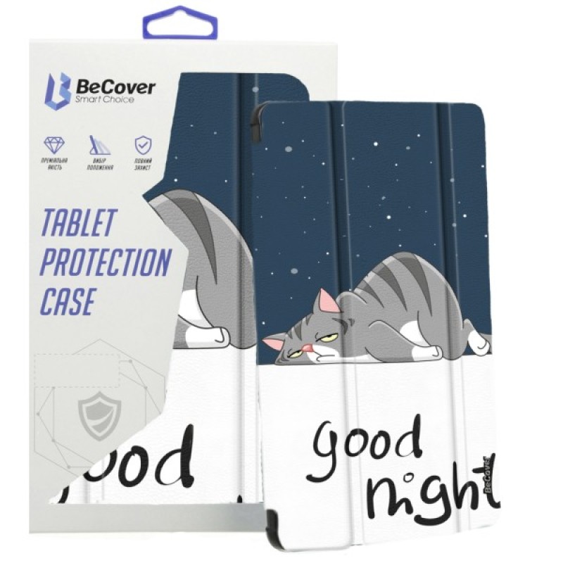 Чохол до планшета BeCover Flexible TPU Mate Samsung Galaxy Tab S10 FE (SM-X520/SM-X526) 10.9" Good Night (713271)