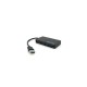 Концентратор Voltronic USB 3.0 to 4xUSB 0.14m flat black (YT-3HF4/2TB)