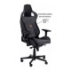Крісло ігрове GT Racer X-8005 Dark Gray/Black Suede
