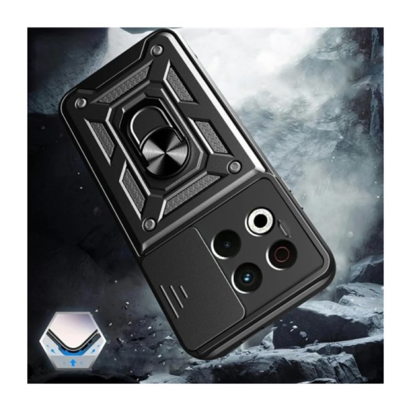 Чохол до мобільного телефона BeCover Military Tecno Spark 30 Pro (KL7) Black (713542)