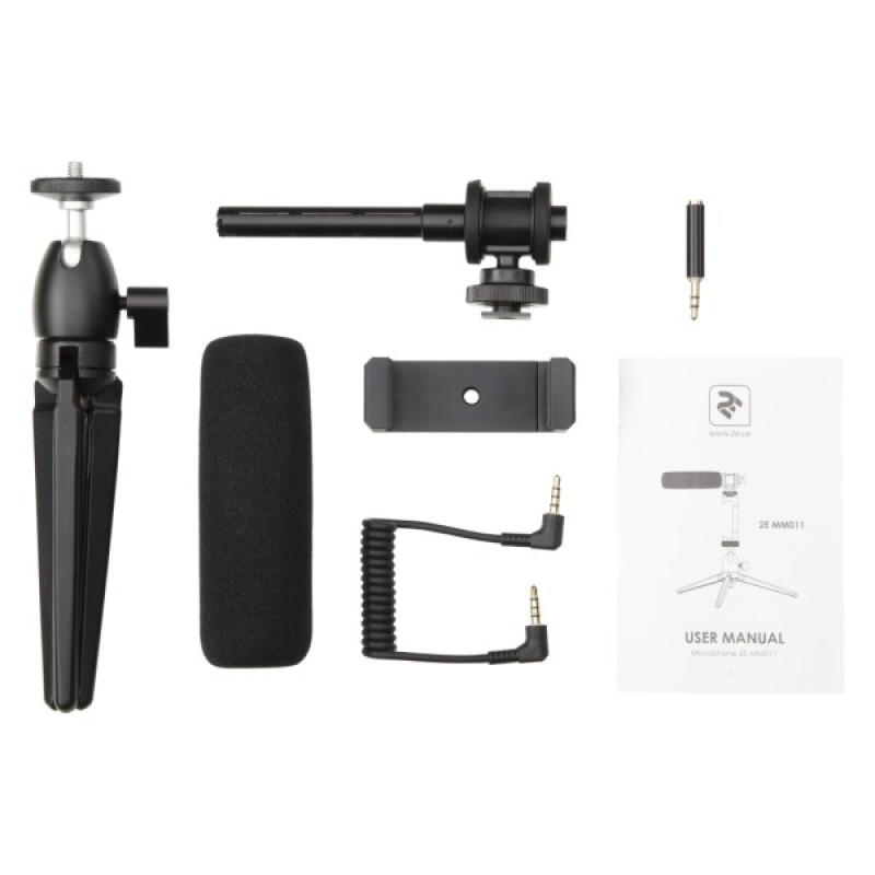 Мікрофон 2E AU-CM10S Vlog KIT 3.5 мм (2E-MM011_OLD)