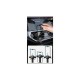 Універсальний автотримач Vention Gravity Duckbill clip Disc Fashion 4.7-7.2" Black (KCSB0)