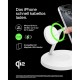 Зарядний пристрій Belkin 3in1 Magnetic Pad Qi2 15W White (WIZ032KQWH)