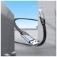 Дата кабель USB 2.0 AM to Lightning 1.2m 2.4A nylon aluminum U125 black HOCO (6942007604987)