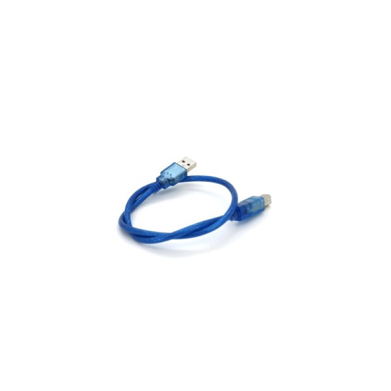 Кабель для принтера USB 2.0 AM/BM 0.5m blue Ritar (YT-AM/BM-0.5TBL)