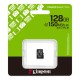 Карта пам'яті Kingston 128GB microSDXC class 10 UHS-I V10 A1 Canvas Select Plus (SDCS3/128GBSP)