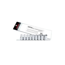 Набір головок Toptul TORX на планці 1/2" E10-E24 9шт. (GAAG0901)