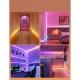 Світлодіодна стрічка Govee H6641 Neon Rope Light for Wall Lining, 5.0m, RGBIC, WI-FI/Bluetooth, white (H66413D1)
