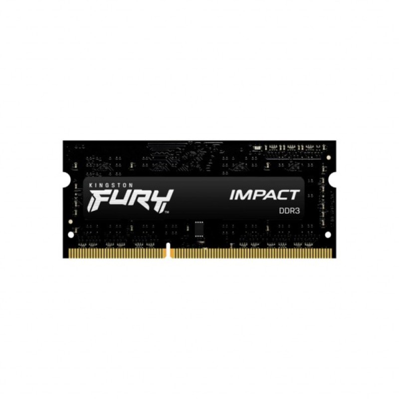 Модуль пам'яті для ноутбука SoDIMM DDR3L 4GB 1866 MHz Fury Impact Kingston Fury (ex.HyperX) (KF318LS11IB/4)