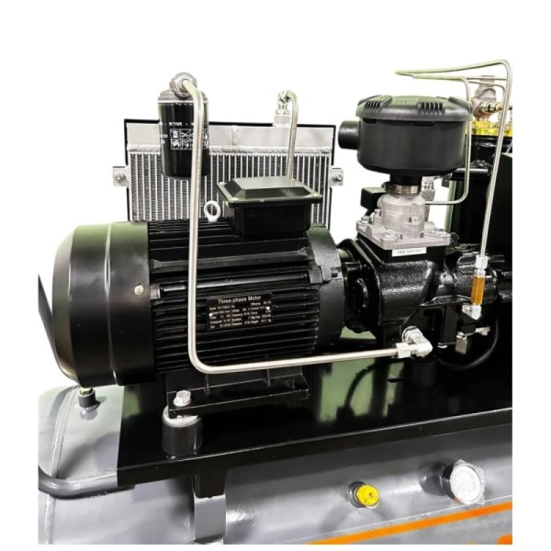 Компресор GTM 200л, 1000л/хв, 7,5кВт, 8бар, 380V (DLG7.5V)