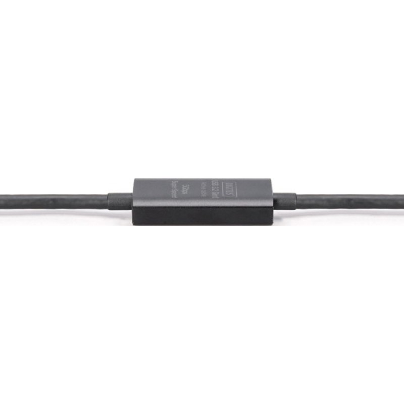 Дата кабель USB-С M/F 10.0m USB3.2 Gen1 Active 5G Digitus (DA-73109)