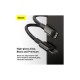 Дата кабель USB-C to Lightning 2.0m Tungsten Gold Fast Charging, PD 20W black Baseus (CATLWJ-A01)