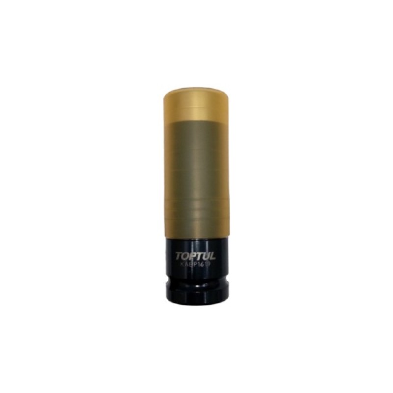 Головка торцева Toptul ударна 1/2" довга для шиномонтажу 19мм Pro-Series (KABP1619)