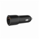 Зарядний пристрій Gembird 1xUSB-A (18W QC3.0) + 1xUSB-C (PD 20W) black (TA-UC-AC2PDQC38-CAR-01)