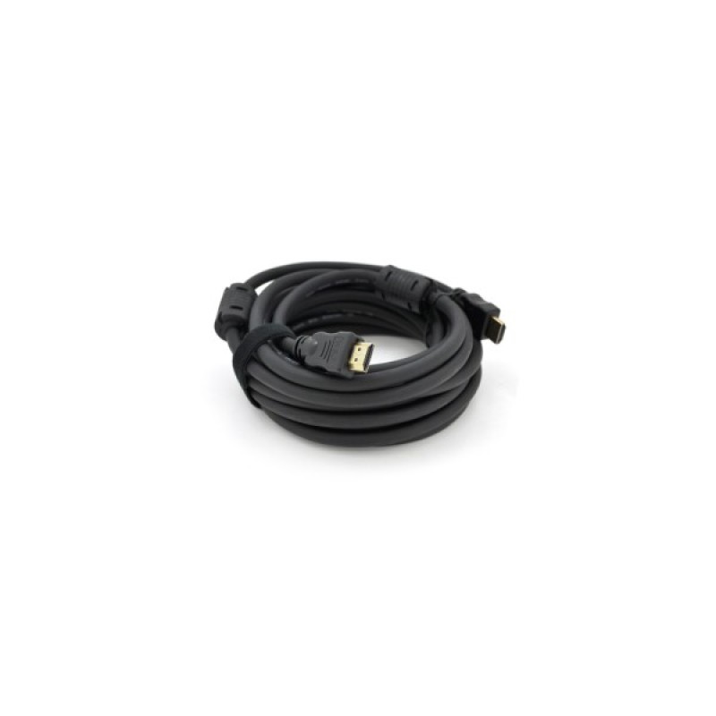 Кабель мультимедійний HDMI M to HDMI M 5.0m V1.4 4K black Ritar (HDMI(M)/(M)V1.4-5m-348B)