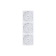 Кулер до корпусу Lian Li Reverse TL 120-3, White (G99.12RTL3W.00)