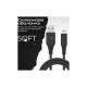 Дата кабель USB 2.0 AM to Lightning 1.2m 2.4A PowerLink-Ai120 black Promate (powerlink-ai120.black)