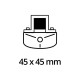 Лебідка Einhell тельфер TC-EH 500, 1000Вт до 500кг, трос 12м. 15кг (2255140)