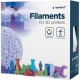 Пластик для 3D-принтера Gembird ABS, 1.75 мм, blue, 1 кг (3DP-ABS1.75-01-B)