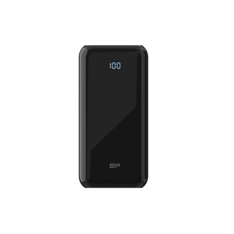 Батарея універсальна Silicon Power QS28 20000mAh PD/18W, QC3.0, Type-C, Micro-USB, 2*USB-A, bla (SP20KMAPBKQS280K)