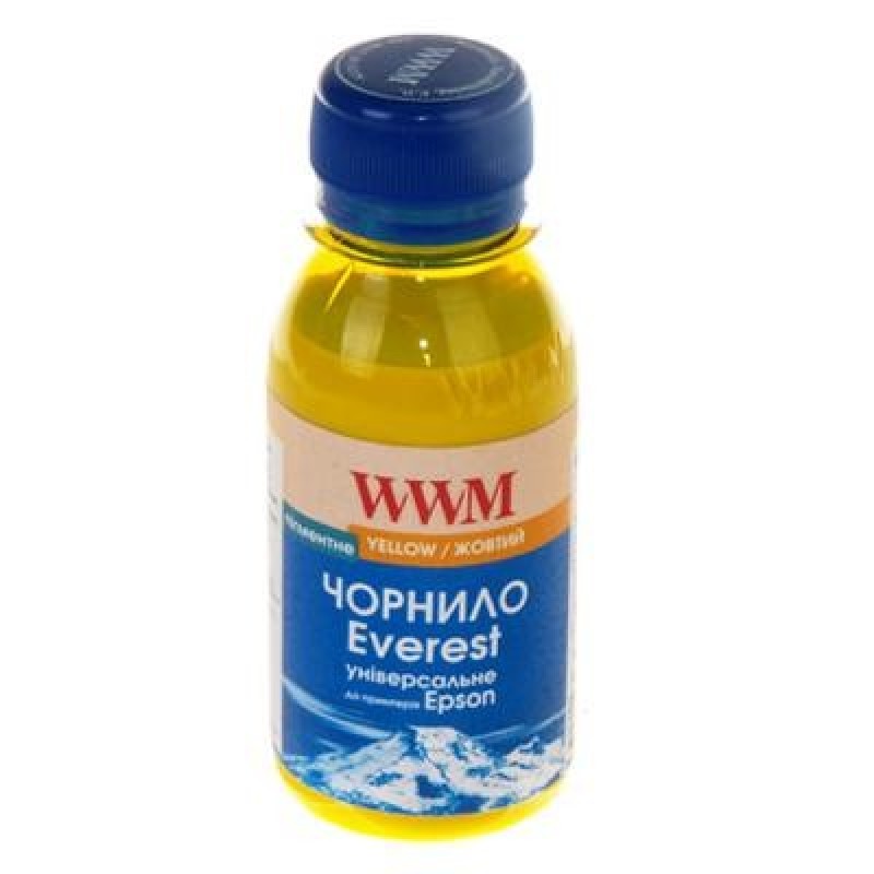 Чорнило WWM EPSON UNIVERSAL EVEREST pigmented Yellow (EP02/YP-2)