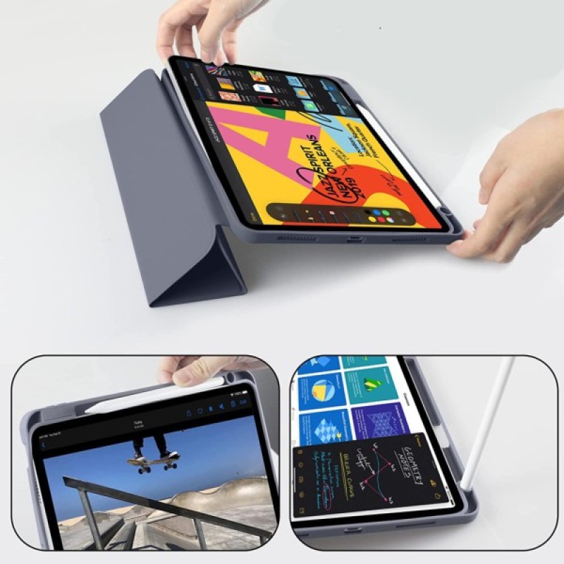 Чохол до планшета BeCover Tri Fold Hard TPU Apple iPad Air 11" M2/M3 (2024/2025) Purple (711404)