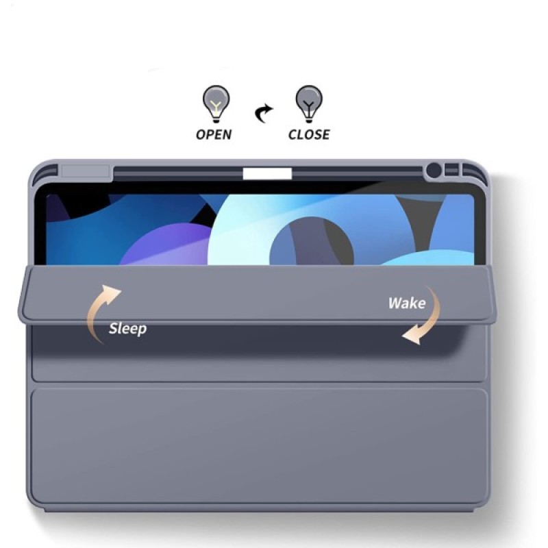 Чохол до планшета BeCover Tri Fold Hard TPU Apple iPad Air 11" M2/M3 (2024/2025) Purple (711404)