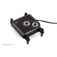 Водоблок Alphacool Core 1 Aurora Black - AM4 / AM5 Intel LGA 1700 / LGA 1851 (13446)