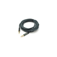 Кабель мультимедійний 3.5mm M to 3.5mm M 3.0m black VEGGIEG (YT-AUXGJ(M)/(M)-AB-3)