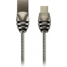 Дата кабель USB 2.0 AM to USB-C 1.0m Canyon (CNS-USBC5DG)