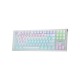 Клавіатура Aula F3032 White keycaps plus 21 Yellow keys KRGD Brown USB UA White (6948391201757)