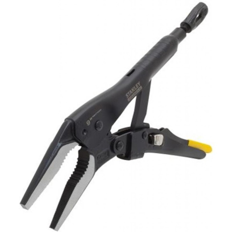 Кліщі Stanley з фіксацією (пінці) 220мм подовжені посилені FatMax (FMHT0-74888)