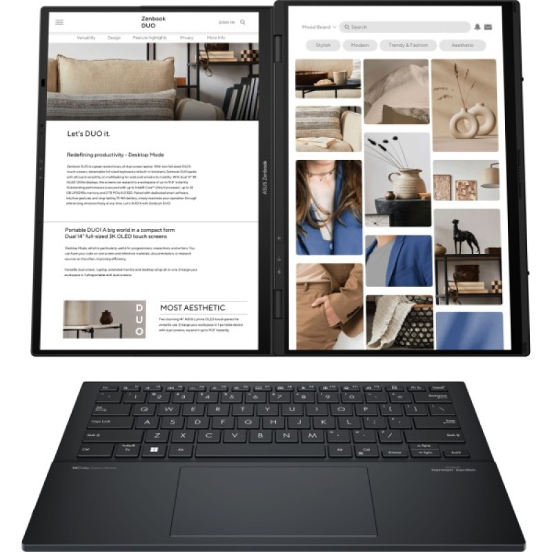Ноутбук ASUS Zenbook DUO UX8406CA-PZ005W (90NB14X1-M001H0)