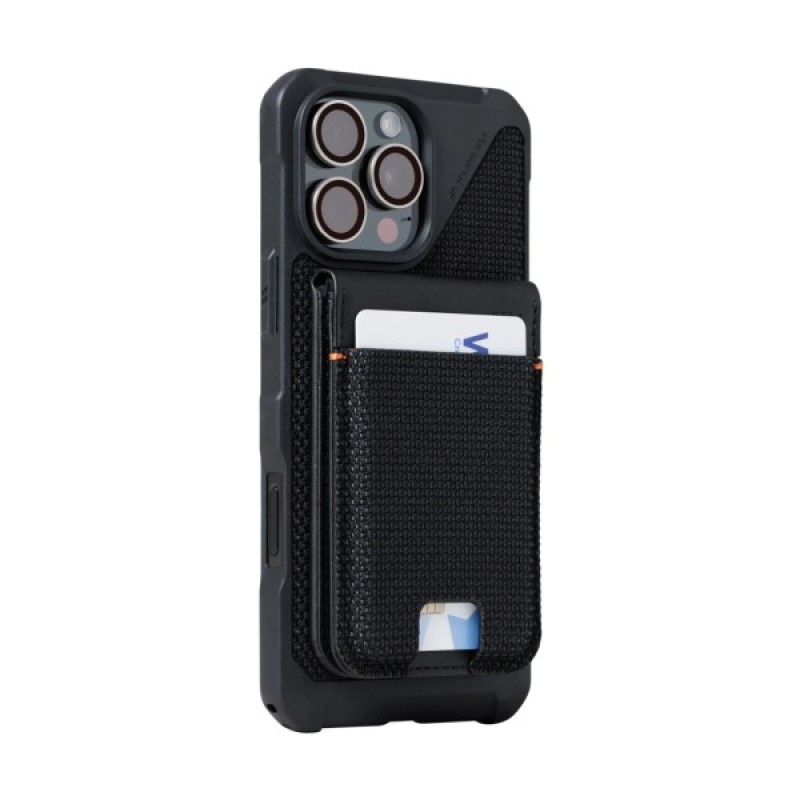 Чохол до мобільного телефона UAG Magnetic with Stand Metropolis Wallet Kevlar Black (964445113940)
