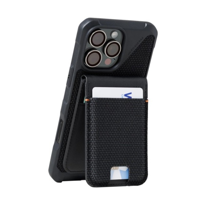 Чохол до мобільного телефона UAG Magnetic with Stand Metropolis Wallet Kevlar Black (964445113940)