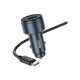 Зарядний пристрій HOCO HOCO Z57 Glorious single-port USB -C PD30W + cable USB-C Metal Gray (6942007633062)
