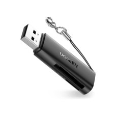 Зчитувач флеш-карт Ugreen USB 3.0 Type-A for 2xSD 5Gb CM264 (60722)