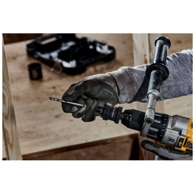 Адаптер для інструменту DeWALT тримач QUICK CHANGE для коронок (цифенборів) 32-210 мм (DT20625)
