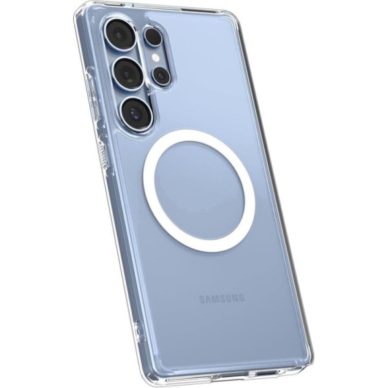 Чохол до мобільного телефона Spigen Samsung Galaxy S25 Ultra, Ultra Hybrid MagFit, Clear White (ACS08956)