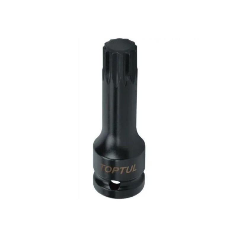 Головка торцева Toptul SPLINE ударна М14 L77мм 1/2" (KADB1614L)