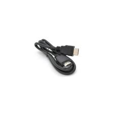 Кабель мультимедійний HDMI M to HDMI M 1.0m V1.4 black Merlion (YT-HDMI(M)/(M)HSP-1m)