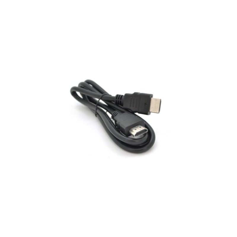 Кабель мультимедійний HDMI M to HDMI M 1.0m V1.4 black Merlion (YT-HDMI(M)/(M)HSP-1m)
