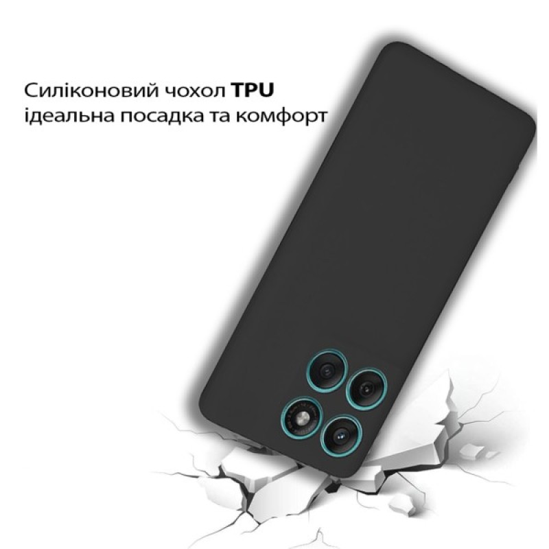 Чохол до мобільного телефона BeCover Motorola Edge 60 Fusion Black (713772)