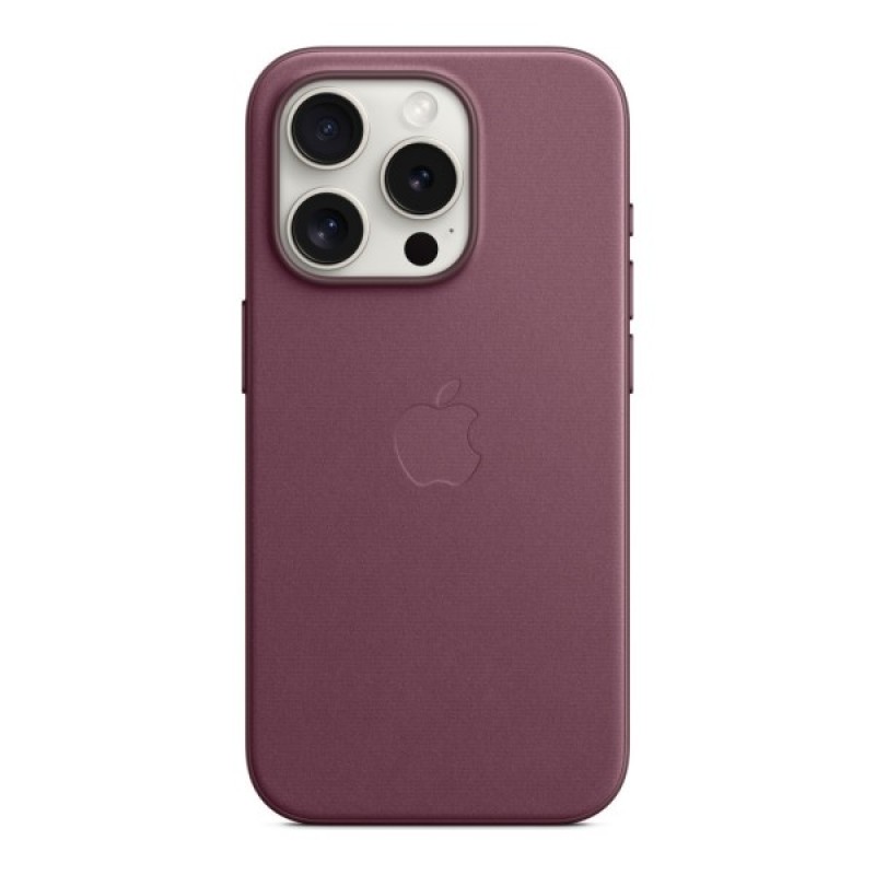 Чохол до мобільного телефона Apple iPhone 15 Pro FineWoven Case with MagSafe Mulberry (MT4L3ZM/A)