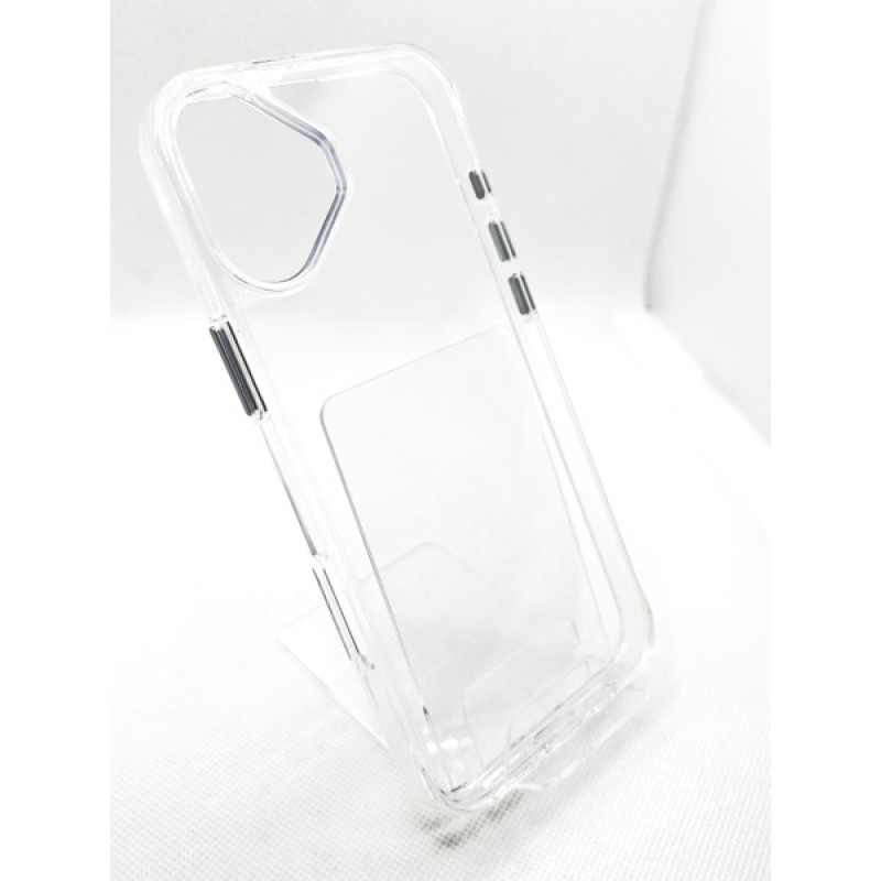 Чохол до мобільного телефона BeCover Space Case для Apple iPhone 16 Transparancy (712106)