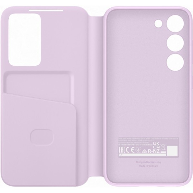Чохол до мобільного телефона Samsung Galaxy S23 Smart View Wallet Case Lilac (EF-ZS911CVEGRU)