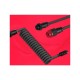 Дата кабель USB 2.0 AM to USB-C 1.37m coiled gray-black HyperX (6J679AA)